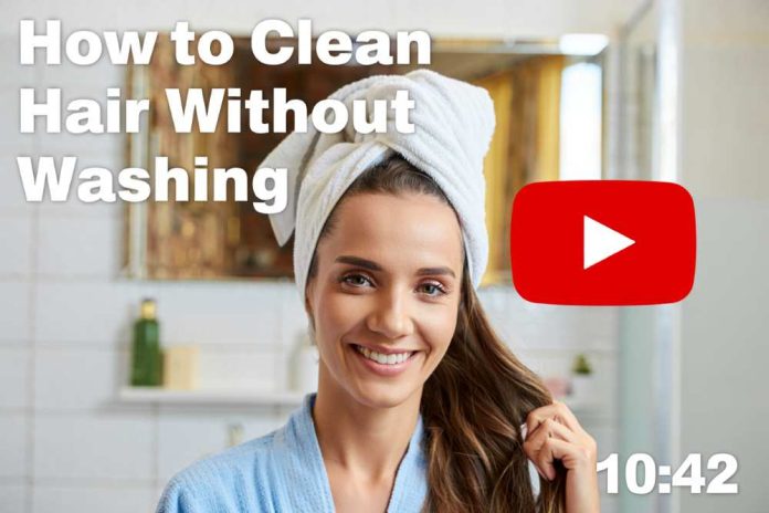 How to Clean Hair Without Washing