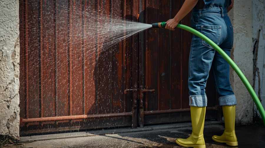 How to Clean Iron Doors