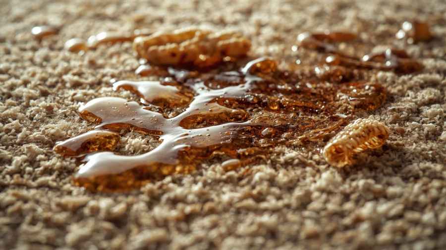 How to Treat Carpet Food Grease