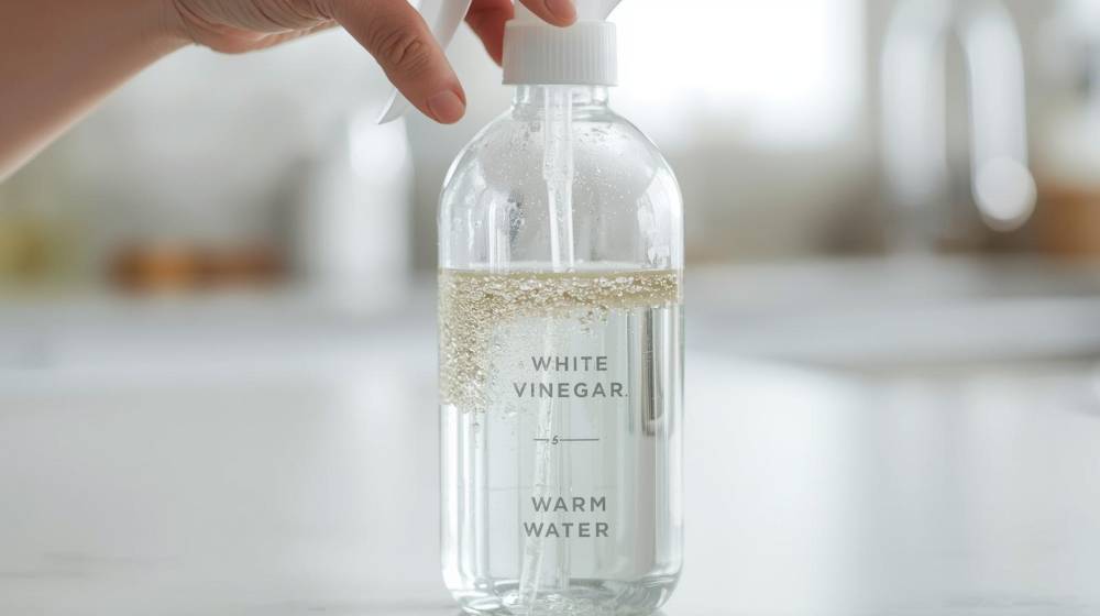 White Vinegar Solution for Moisture and Mildew Issues
