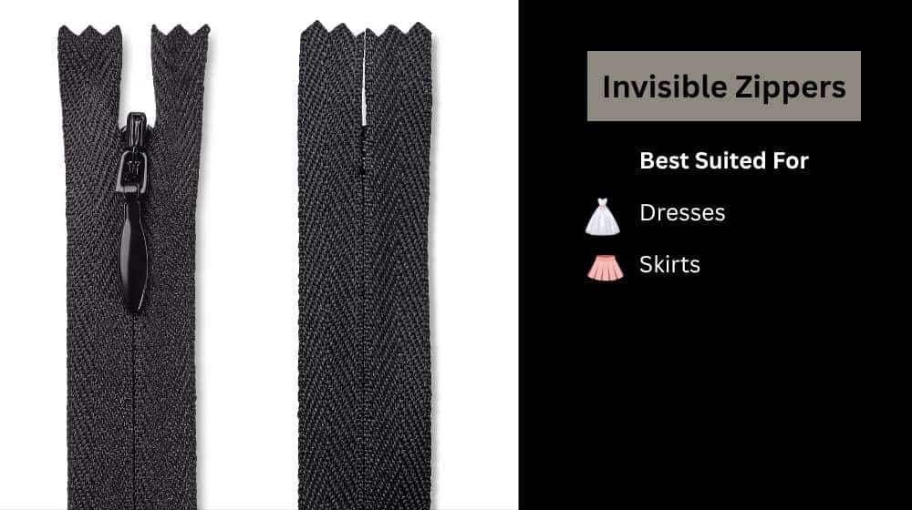 Invisible Zippers