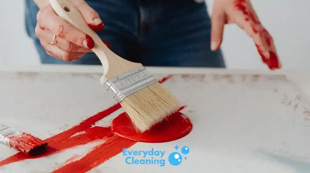 How to get Oil-Based Paint out of carpet