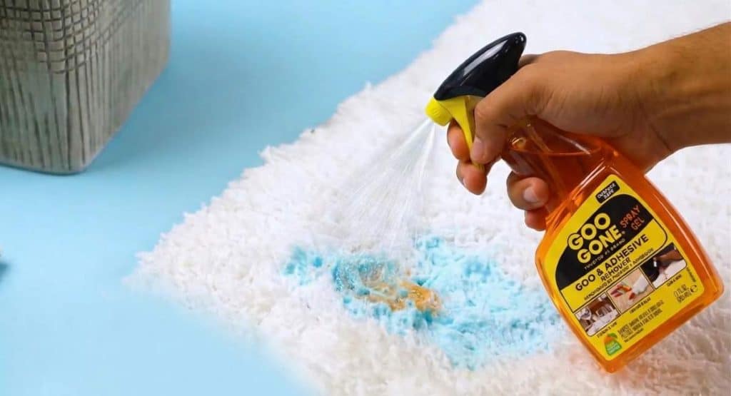 Apply Goo Gone to Break Down the Residue