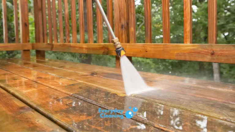 How to Pressure Wash Deck