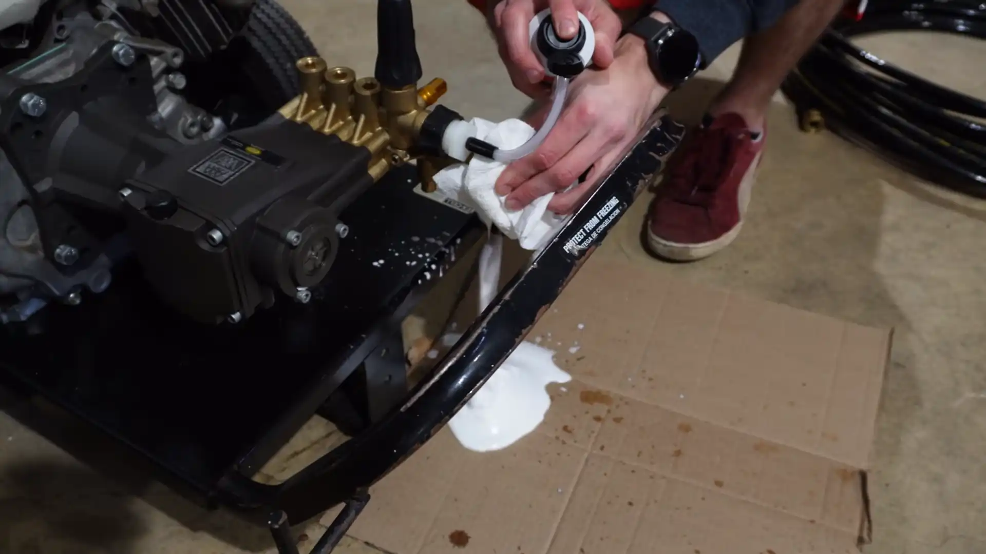 How to Winterize a Pressure Washer