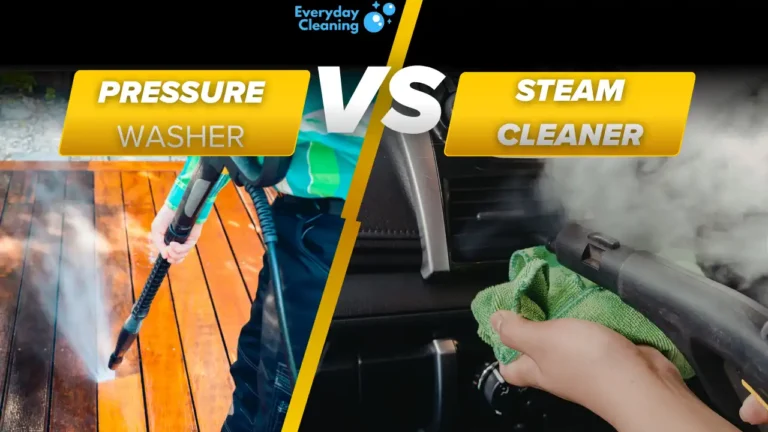 pressure washer vs steam cleaner
